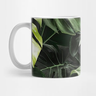 An image of a tropical monstera plant Mug